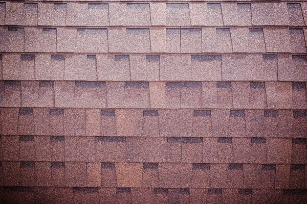 Textur bakgrund av brunt tak yta. — Stockfoto