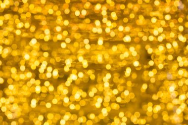 bokeh arka plan mevsimlik Noel üzerinde altın soyut ışık ışıklar