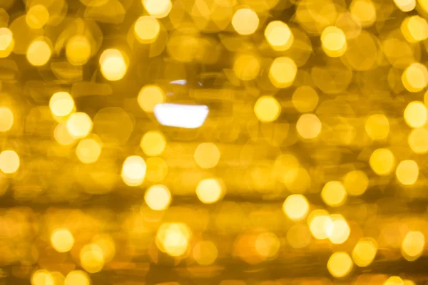 Boże Narodzenie Światła Złoto Abstrakcja Świeci Tło Bokeh — Zdjęcie stockowe