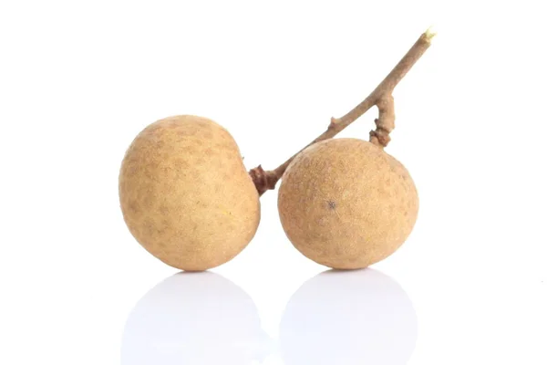 Dimocarpus Longan Que Produz Frutas Comestíveis — Fotografia de Stock