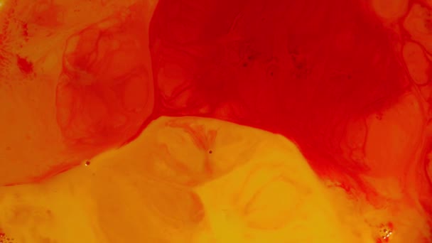 Абстрактний Кольоровий Дизайн Барвистий Вихровий Фон Фон Акрилової Текстури — стокове відео