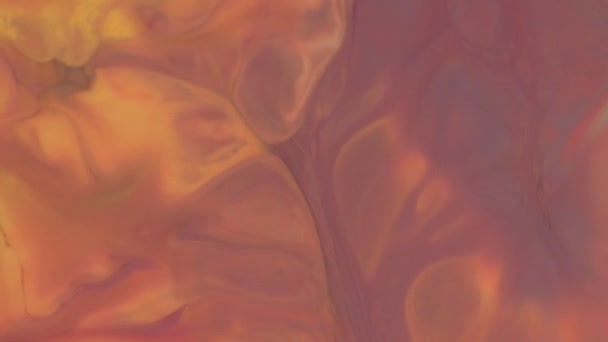 Résumé Conception Couleur Fond Tourbillon Coloré Acrylique Texture Fond — Video