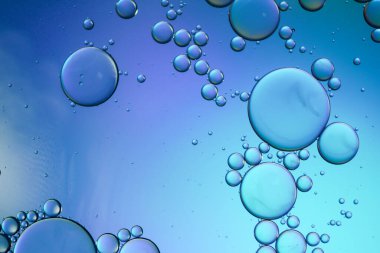 Suyun üzerinde yüzen yağ damlasının renkli sanatçısı.