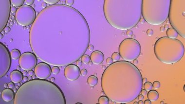 Suyun üzerinde yüzen yağ damlasının renkli sanatçısı.