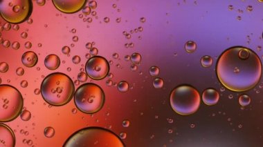 Suyun üzerinde yüzen yağ damlasının renkli sanatçısı.