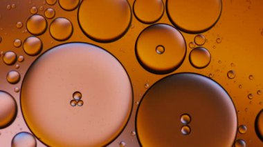 Suyun üzerinde yüzen yağ damlasının renkli sanatçısı.