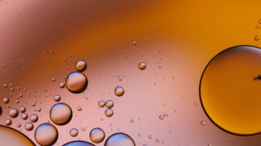 Suyun üzerinde yüzen yağ damlasının renkli sanatçısı.