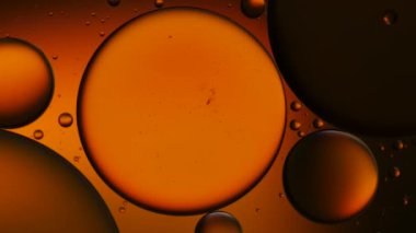 Suyun üzerinde yüzen yağ damlasının renkli sanatçısı.