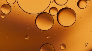 Suyun üzerinde yüzen yağ damlasının renkli sanatçısı.