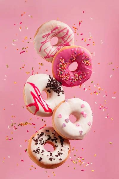 Various sweet donuts
