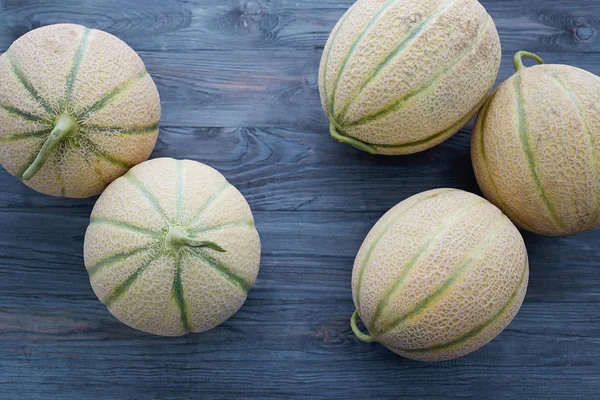 Verse cantaloupe meloenen — Stockfoto