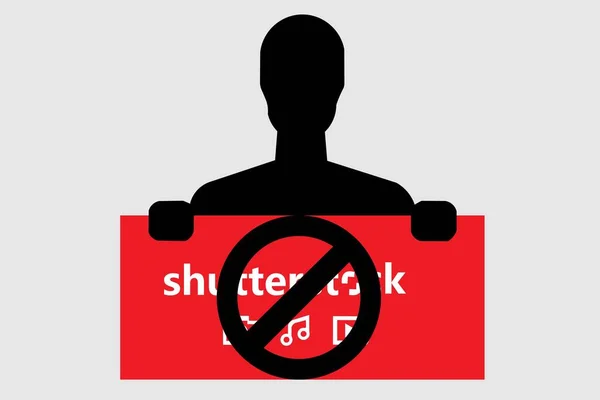 Tabela tutan bir adamın çizimi.