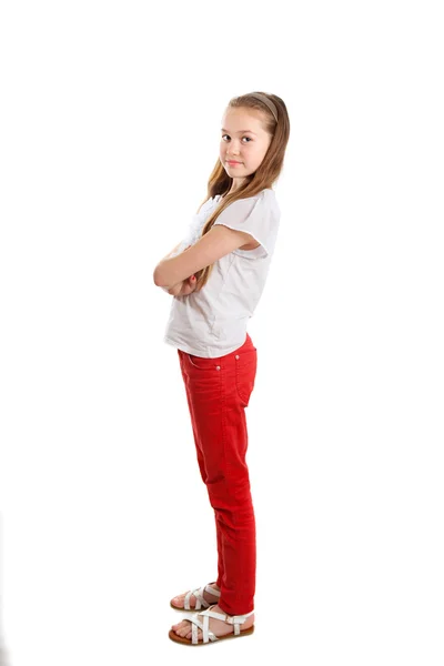 Portret van een tienermeisje — Stockfoto