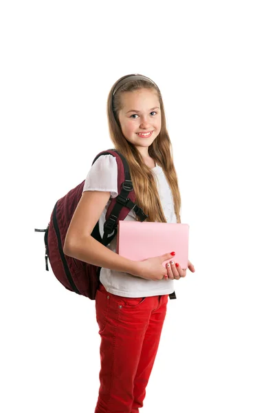 A young girl with book — Stock Photo, Image