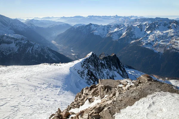 Aiguille des Grands Montets — Stock fotografie