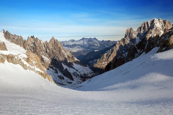 Masyw Mont blanc — Zdjęcie stockowe