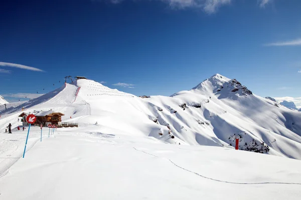Lyžařské Středisko Dolomitech — Stock fotografie
