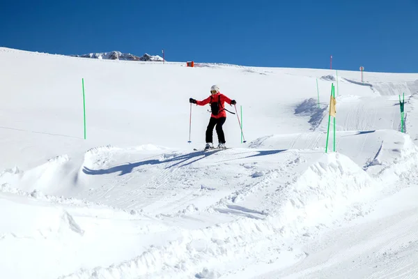 Skokanka Skákající Kopcích — Stock fotografie