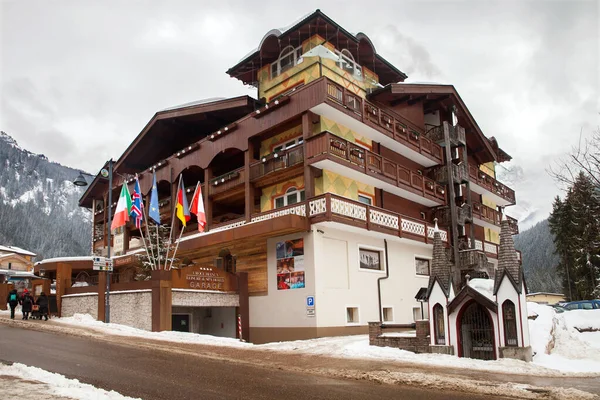 Canazei Italy Mar 2018 Leisure Spa Hotel Croce Bianca Val — Stock Photo, Image