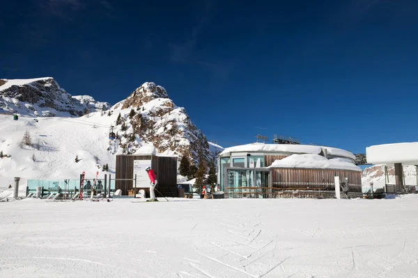 Arabba Italy Mar 2018 Cesa Fouch Restaurant Bar Arabba Ski — Stock Photo, Image