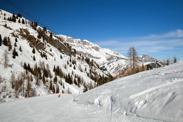 Piste Ski Domaine Skiable Arabba Dolomites — Photo