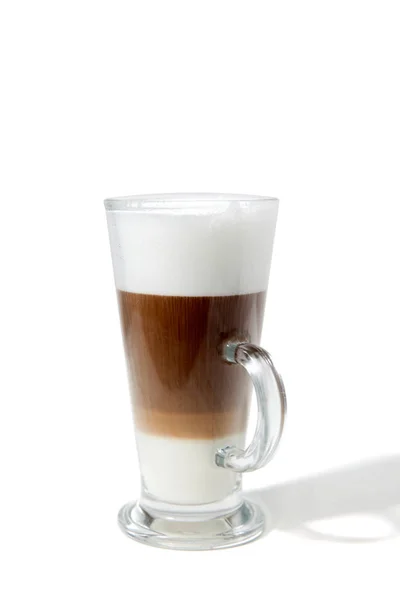 Vaso Café Con Leche Macchiato — Foto de Stock