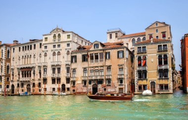 Palazzo Benzon Foscolo Büyük Kanal, Venedik, İtalya