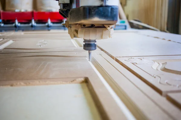 Makine çalışma cnc — Stok fotoğraf