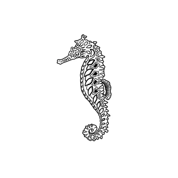 Seahorse drawing Best seahorse tattoos images  Seahorse tattoo  YouTube