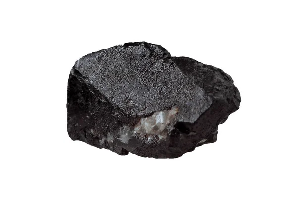 Ορυκτό magnetite απομονωμένες — Φωτογραφία Αρχείου