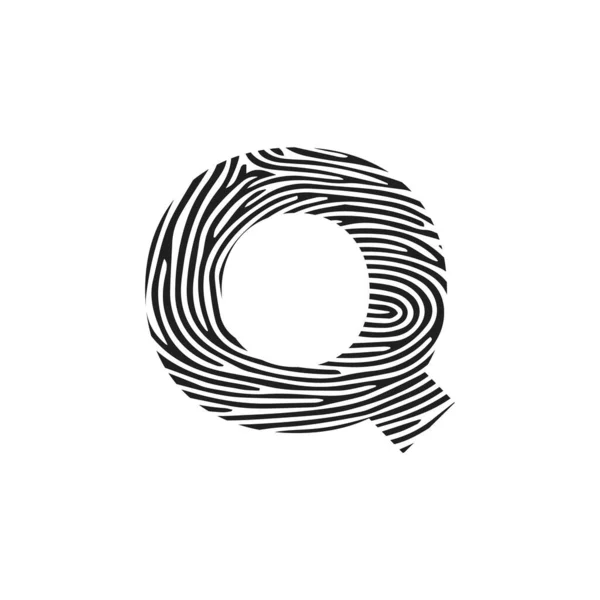 Базовый Логотип Векторной Буквы Начальная Буква Векторной Иконы Печать — стоковый вектор