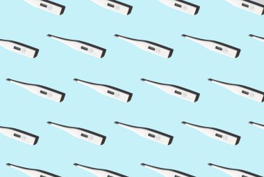 Grafik gölgeli termometre deseni