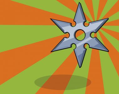 Ninja shuriken veya yıldız