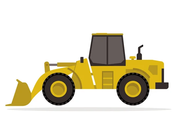 Excavator Icon Vector Illustration — Vector de stock