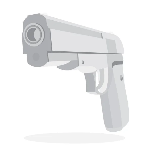 Illustration Vectorielle Une Icône Pistolet — Image vectorielle