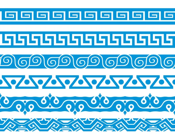 Soyut geometrik şekilli kusursuz desen