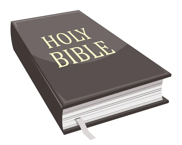 Book Holy Bible Isolated — Stockvector