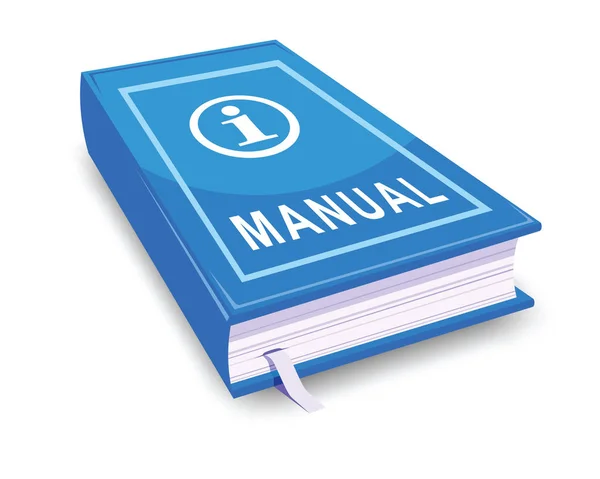 Vector Illustration Manual — Stok Vektör