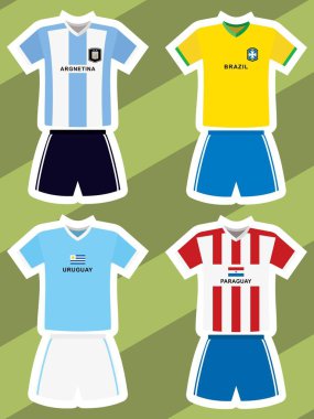 football jersey soccer sport background vector illustration
