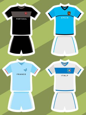 football jersey soccer  uniform sport background