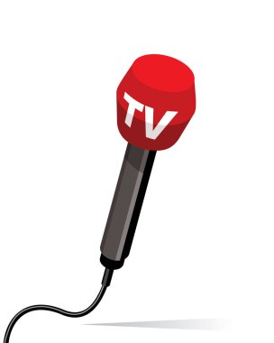 mikrofon simgesi. vektör illüstrasyonu