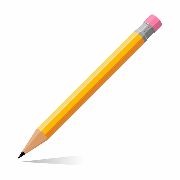 Kalem Simgesi Vektör Illüstrasyonu — Stok Vektör