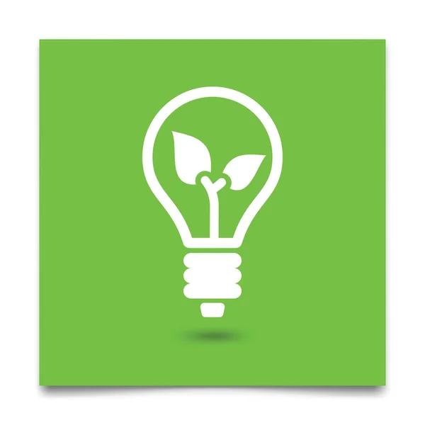 Green Energy Eco Friendly Concept Vector Illustration — Archivo Imágenes Vectoriales