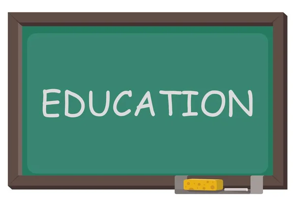 Blackboard Text Education — Wektor stockowy