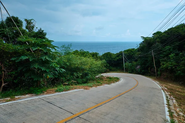 台岛上的弯道 — 图库照片
