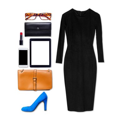 Natürmort iş giyim ve aksesuarları