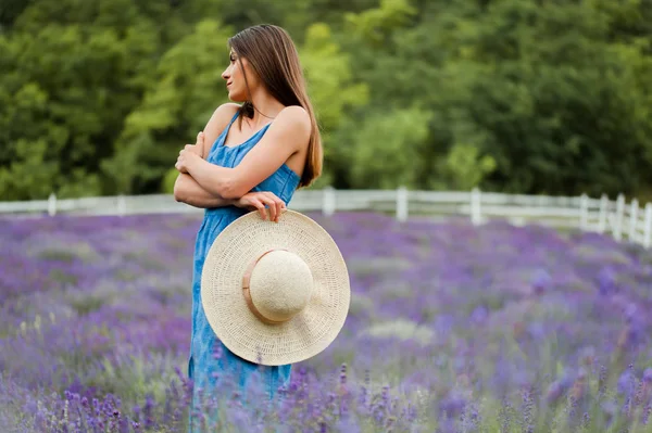 Terapia con lavanda e natura — Foto Stock