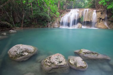 Erawan şelale, Erawan Milli Parkı Kanchanaburi, Tayland