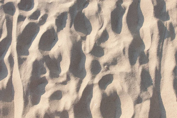 Παραλία με άμμο για φόντο και υφή — Φωτογραφία Αρχείου