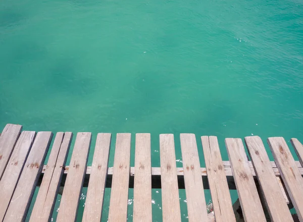 The Bridge in sea at Samed Island — Stock Photo, Image